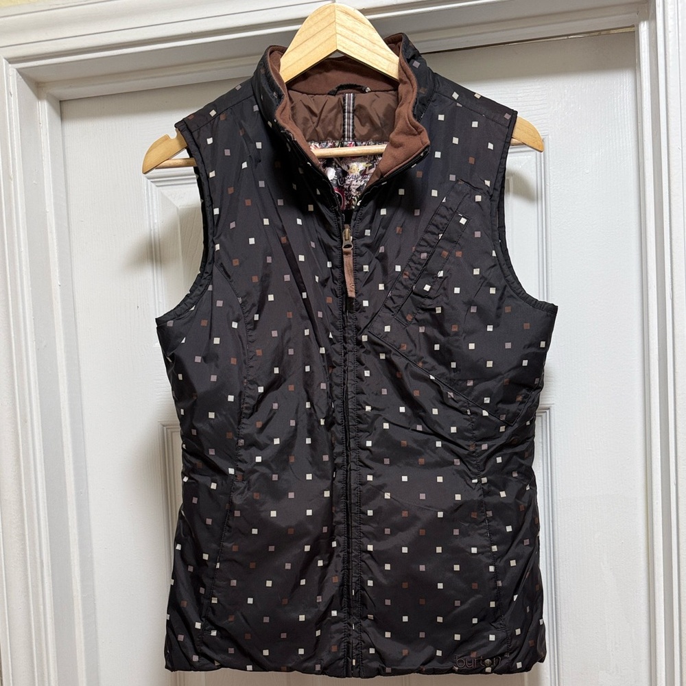 Burton Womens Ski Snowboarding Vest Size M Snowboard Winter Streetwear